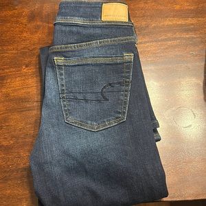 American Eagle Super Stretch Kick Boot Jeans- Size 8 Short